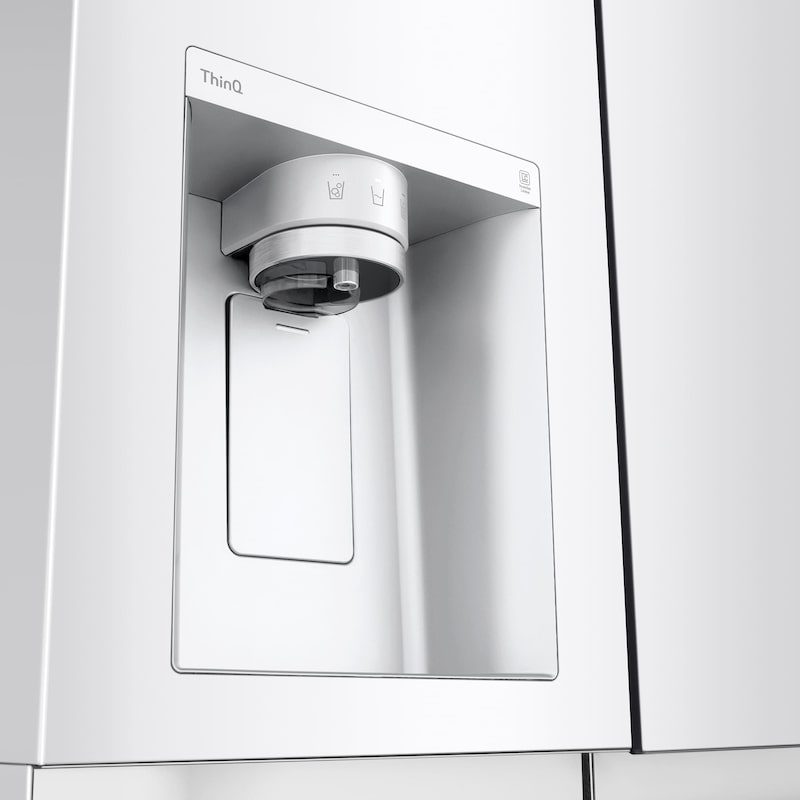 LG Frigorífico Americano Inverter Linear compressor, Clasificación E, 635 L , GSLV70SWTE