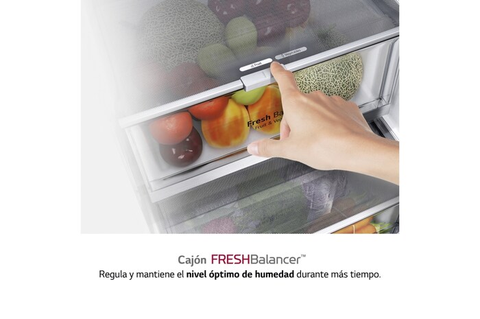 LG Frigorífico American Side by Side, gran capacidad, 635L - Acero, GSLV91MBAC