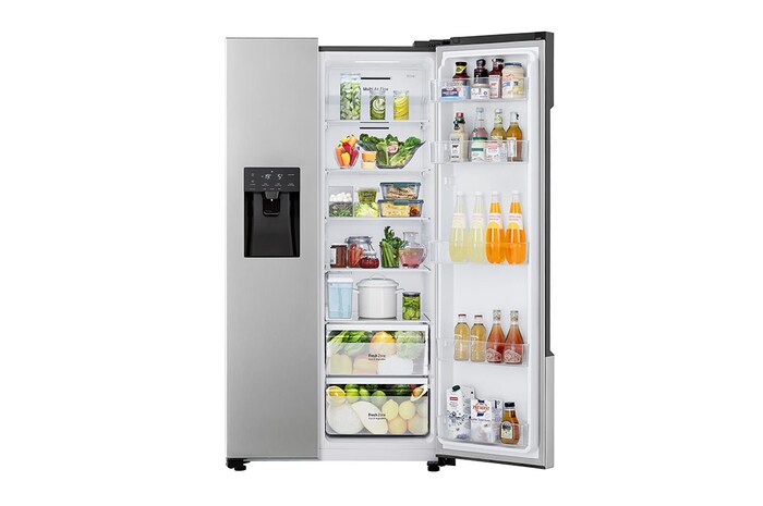 LG Frigorífico Side By Side LG, 179cm, sin toma de agua, 562L, Clasificación E , GSM32HSBEH