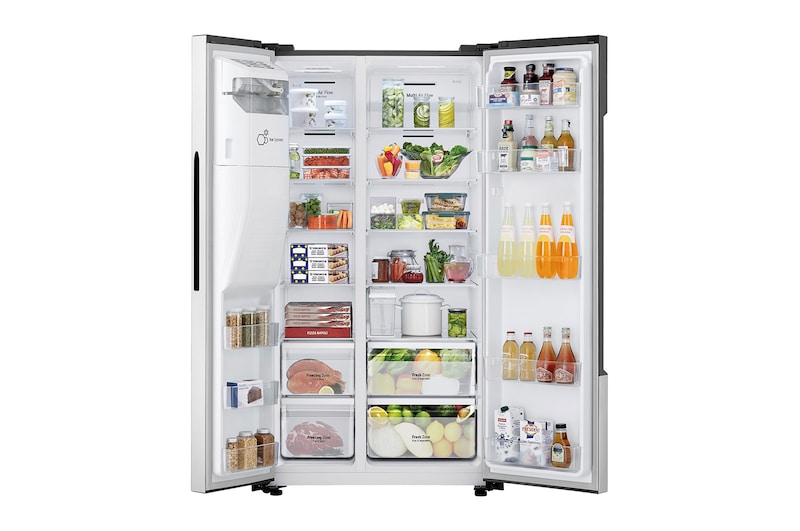 LG Frigorífico Side By Side LG, 179cm, sin toma de agua, 562L, Clasificación E , GSM32HSBEH