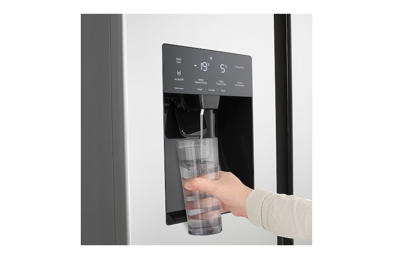 LG Frigorífico Side By Side LG, 179cm, sin toma de agua, 562L, Clasificación E , GSM32HSBEH