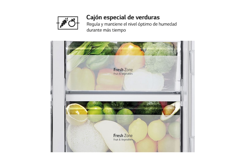 LG Frigorífico Side By Side LG, 179cm, sin toma de agua, 562L, Clasificación E , GSM32HSBEH