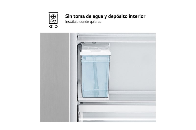 LG Frigorífico Side By Side LG, 179cm, sin toma de agua, 562L, Clasificación E , GSM32HSBEH