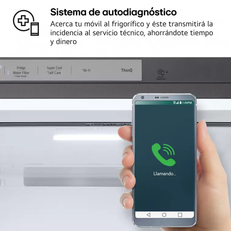 LG Frigorífico Side By side Serie 800, Instaview Door-In-Door, Inox antihuellas. D, 628 L, GSXE80PYBD.OUTLET