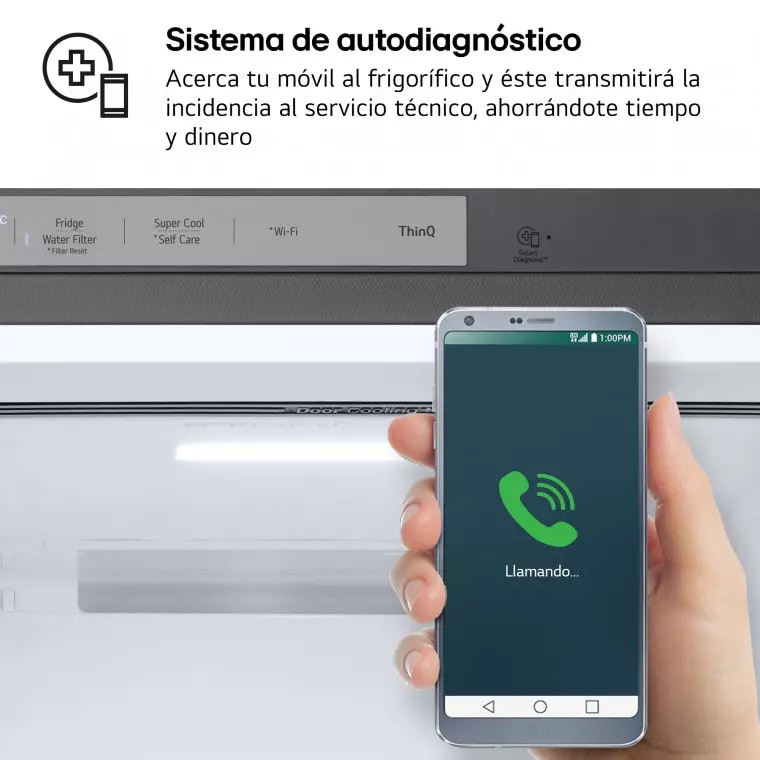 LG Frigorífico Side By side Serie 800, Instaview Door-In-Door, Inox antihuellas. D, 628 L, GSXE80PYBD.OUTLET