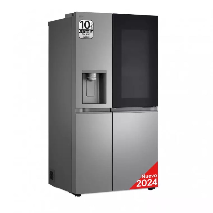 LG Frigorífico Side By side Serie 800, Instaview Door-In-Door, Inox antihuellas. D, 628 L, GSXE80PYBD.OUTLET