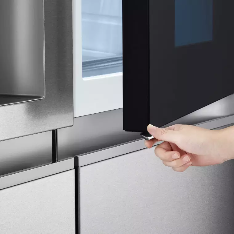 LG Outlet Frigorífico Side By side Serie 900, Instaview Door-In-Door, con Craft Ice, Acero texturizado antihuellas. D, 628 L, GSXE90MBDD.OUTLET