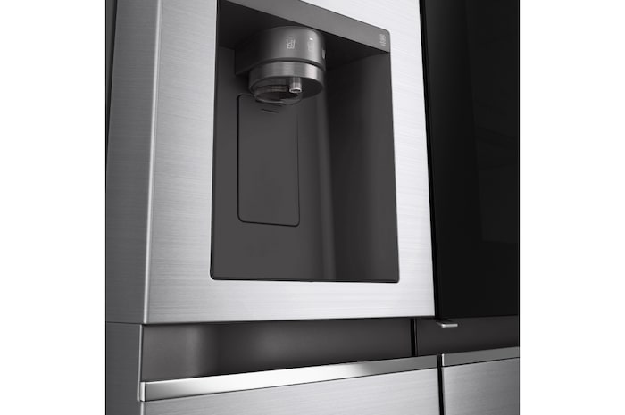 LG Frigorífico Side By side , Serie 800, Instaview Door-In-Door, Clasificación E, 635 L, GSXV80PZLE