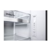 LG Frigorífico Americano Instaview Door-In-Door, Clasificación E, 635 L , GSXV90MBAE