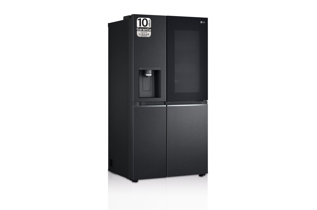 LG Frigorífico Americano Instaview™ Door-In-Door™ Craft Ice, 635L  - Negro, GSXV90MCDE
