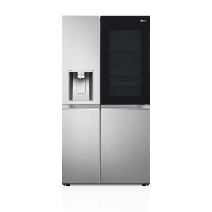 LG Frigorífico Americano Instaview™ ThinQ™, 635L, Sin Toma de Agua - Acero, GSXV91BSAE