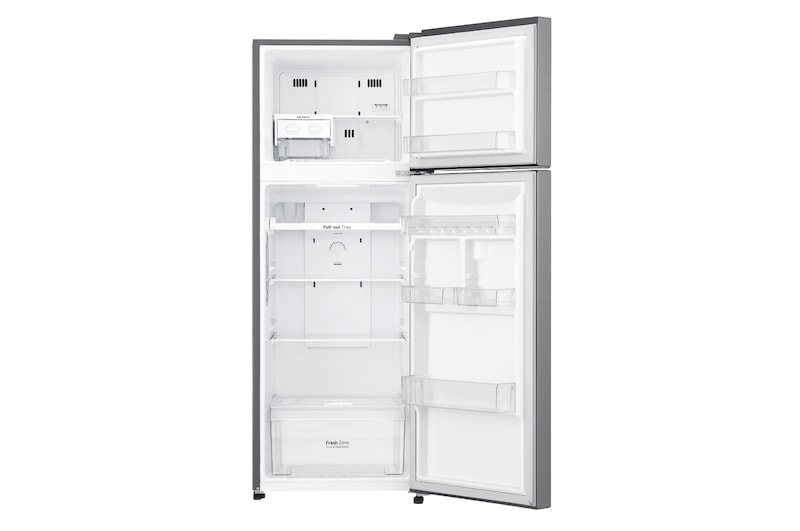 LG Frigorífico Dos Puertas, Clasificación F, 254 L, Door Cooling, Total No Frost, Inox antihuellas, GTB362PZCZD