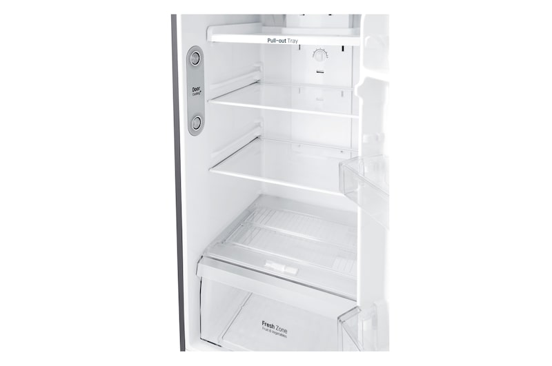 LG Frigorífico Dos Puertas, Clasificación F, 254 L, Door Cooling, Total No Frost, Inox antihuellas, GTB362PZCZD
