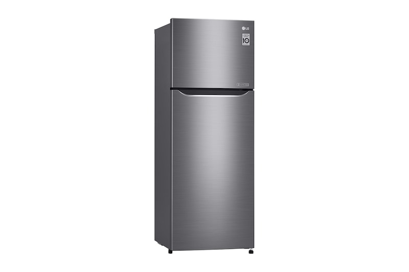 LG Frigorífico Dos Puertas, Clasificación F, 209 L, Door Cooling, Total No Frost, Inox antihuellas, GTB382PZCZD