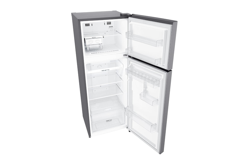 LG Frigorífico Dos Puertas, Clasificación F, 209 L, Door Cooling, Total No Frost, Inox antihuellas, GTB382PZCZD