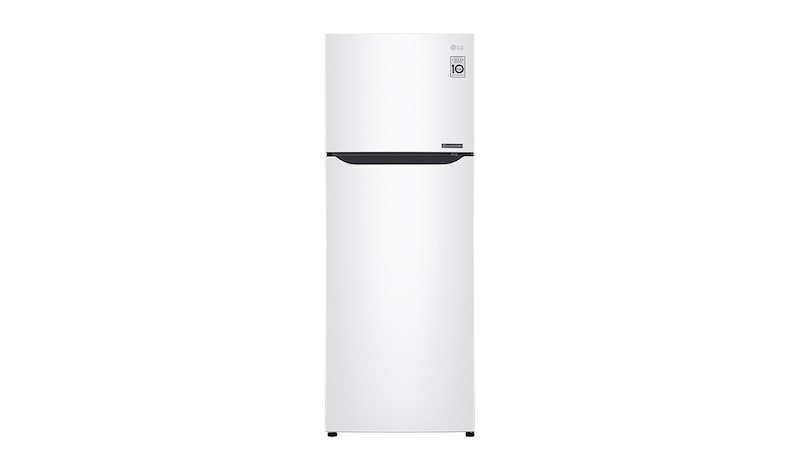 LG Frigorífico Dos Puertas, Clasificación F, 209 L, Door Cooling, Total No Frost, Blanco, GTB382SHCZD