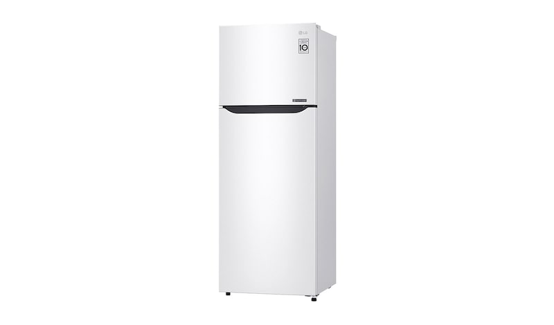 LG Frigorífico Dos Puertas, Clasificación F, 209 L, Door Cooling, Total No Frost, Blanco, GTB382SHCZD