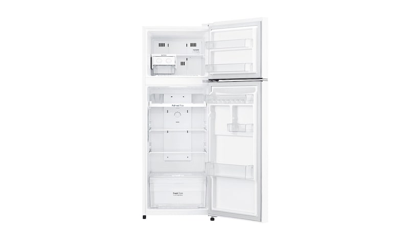 LG Frigorífico Dos Puertas, Clasificación F, 209 L, Door Cooling, Total No Frost, Blanco, GTB382SHCZD