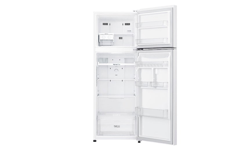 LG Frigorífico Dos Puertas, Clasificación F, 312 L, Door Cooling+, Total No Frost, Blanco, GTB523SWCZD