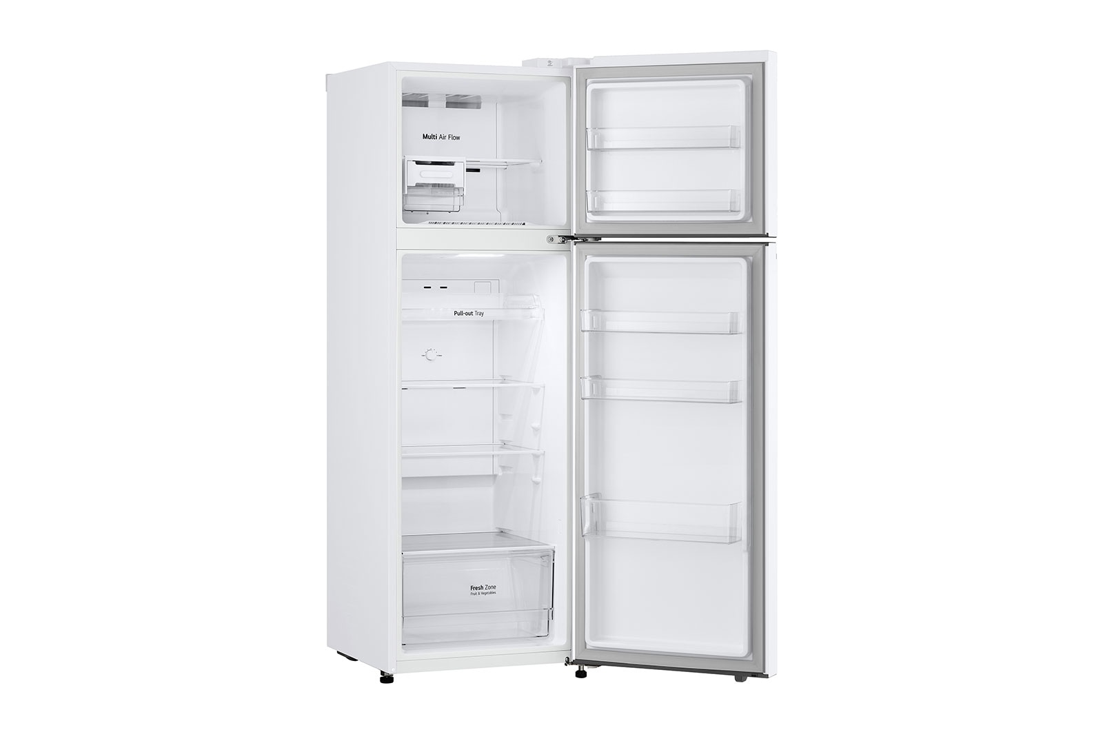 LG Outlet Frigorífico 2 Puertas, Total No Frost, 1,68 m., 287 L., Clasificación E, GTBV20SWGKD.OUTLET