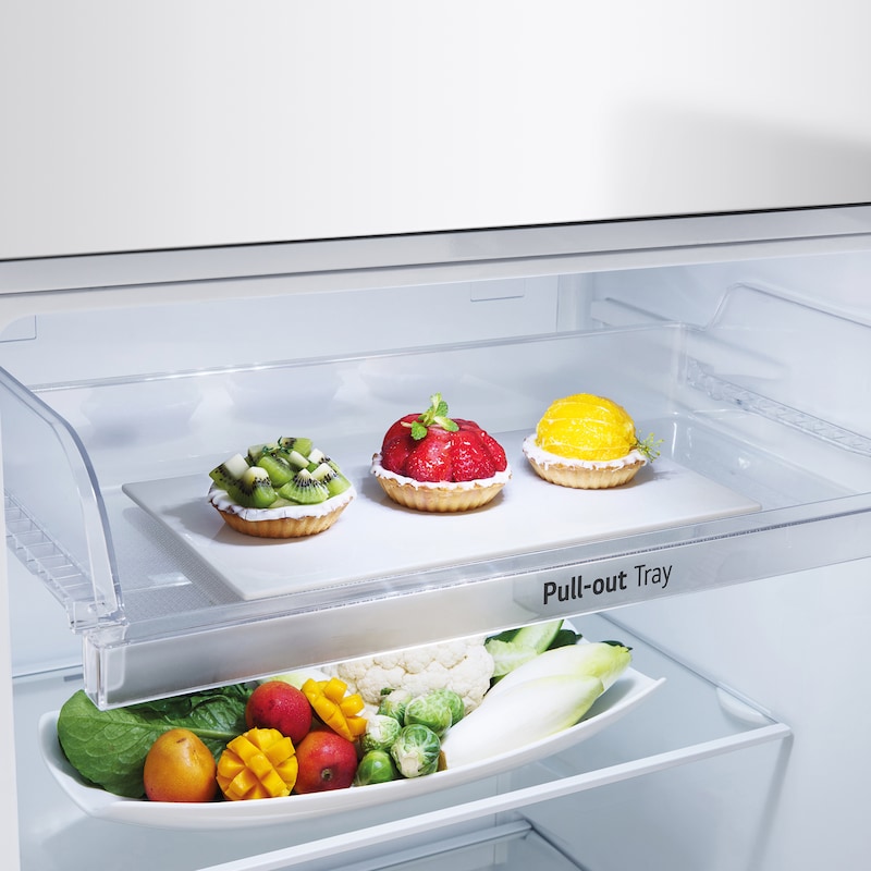 LG Frigorífico Dos Puertas, Clasificación energética E, Linear Cooling, Door Cooling, Total No Frost, Blanco, GTBV38SWGKD