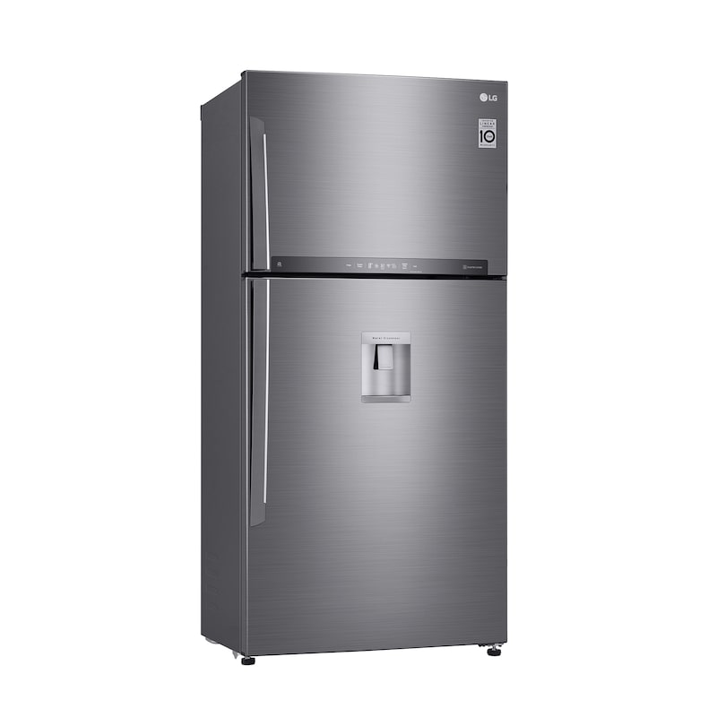 LG Frigorífico Dos Puertas, Clasificación E, Door Cooling+, Total No Frost, Inox antihuellas, GTF916PZPYD