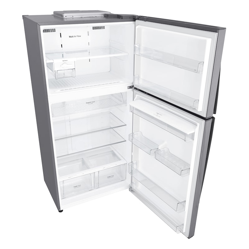 LG Frigorífico Dos Puertas, Clasificación E, Door Cooling+, Total No Frost, Inox antihuellas, GTF916PZPYD