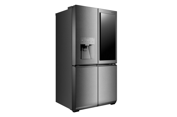 LG Frigorífico American Combi InstaView™ Door-in-Door™ 700L  - Acero, LSR100