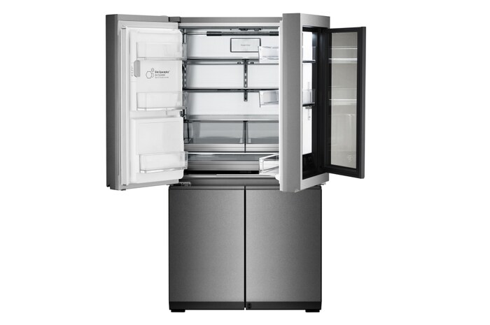 LG Frigorífico American Combi InstaView™ Door-in-Door™ 700L  - Acero, LSR100