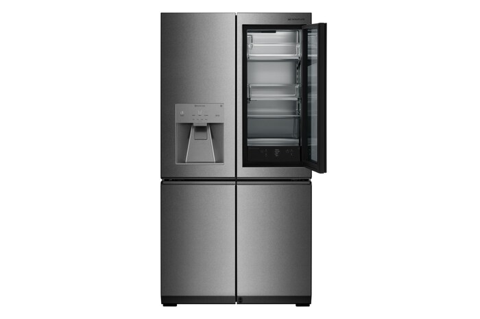LG Frigorífico American Combi InstaView™ Door-in-Door™ 700L  - Acero, LSR100
