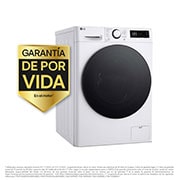 LG Lavadora inteligente AI Direct Drive. TurboWash 360º, Vapor,  11kg ,  1400rpm Un 10% más eficiente que A, Serie 600, F4WR6011AGW