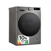 LG Lavadora inteligente AI Direct Drive. TurboWash 360º, Vapor+,  9kg ,  1400rpm Un 10% más eficiente que A, Serie 700, F4WR7009AGS