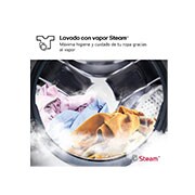 LG Lavadora inteligente AI Direct Drive. TurboWash 360º, 20kg , 1000rpm B, Blanca, Serie XXL, F0P3CYV2W.OBSEXC