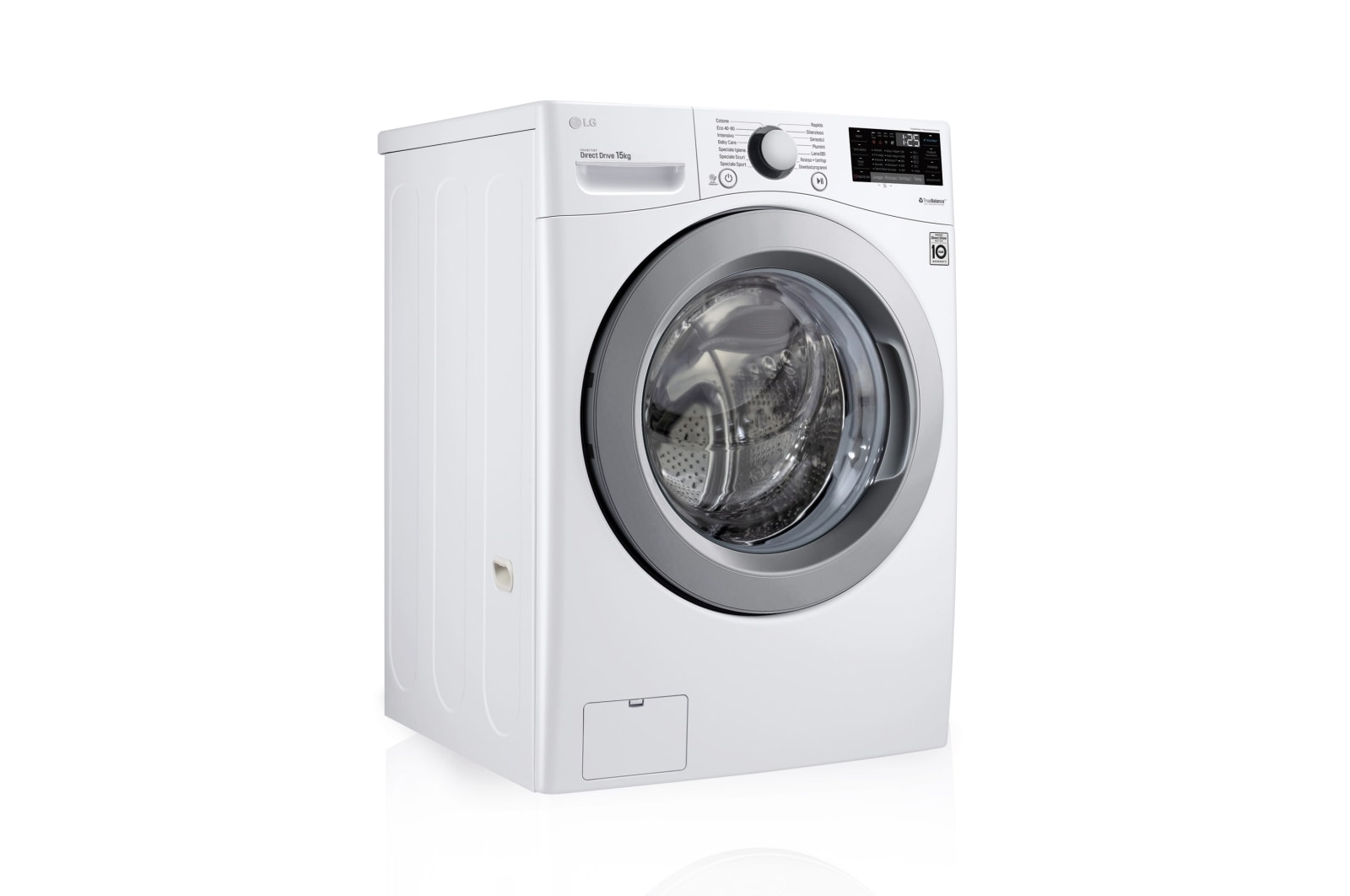 LG F1P1CN4WC Lavadora vista frontal izquierda