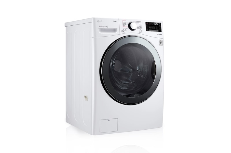 Vista frontal de Outlet Lavadora LG F1P1CY2W, 17 kg, E, Blanco, 1100rpm, Serie XXL F1P1CY2W.OUTLET