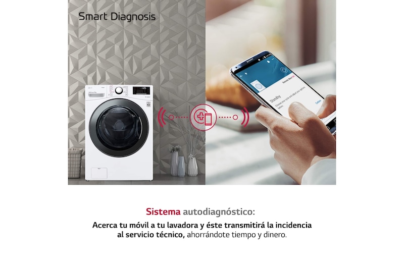 LG Outlet Lavadora LG F1P1CY2W, 17 kg, E, Blanco, 1100rpm, Serie XXL, F1P1CY2W.OUTLET