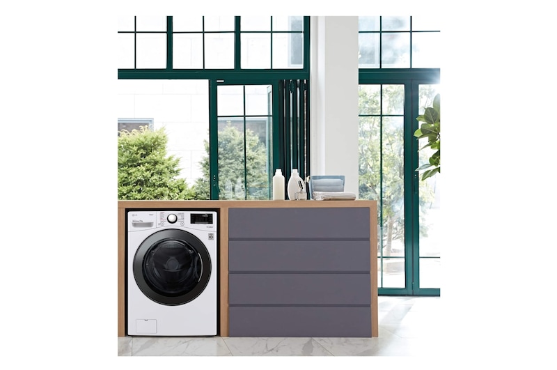 LG Outlet Lavadora LG F1P1CY2W, 17 kg, E, Blanco, 1100rpm, Serie XXL, F1P1CY2W.OUTLET