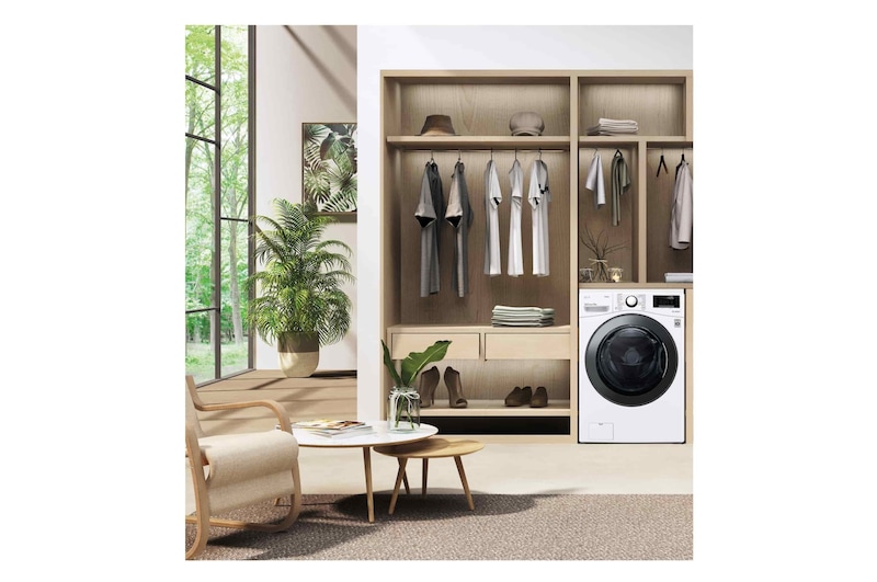 LG Outlet Lavadora LG F1P1CY2W, 17 kg, E, Blanco, 1100rpm, Serie XXL, F1P1CY2W.OUTLET