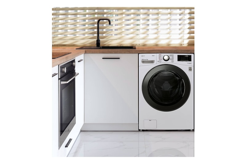 LG Outlet Lavadora LG F1P1CY2W, 17 kg, E, Blanco, 1100rpm, Serie XXL, F1P1CY2W.OUTLET