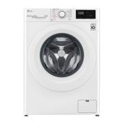 Vista frontal de Lavadora inteligente AI Direct Drive 6,5kg, 1200rpm, Clasificación E, Blanca, Serie 200 F2WN2S65S3W