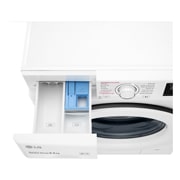 LG Lavadora inteligente AI Direct Drive 6,5kg, 1200rpm, Clasificación E, Blanca, Serie 200, F2WN2S65S3W