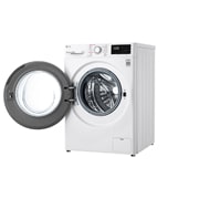 LG Lavadora inteligente AI Direct Drive 6,5kg, 1200rpm, Clasificación E, Blanca, Serie 200, F2WN2S65S3W