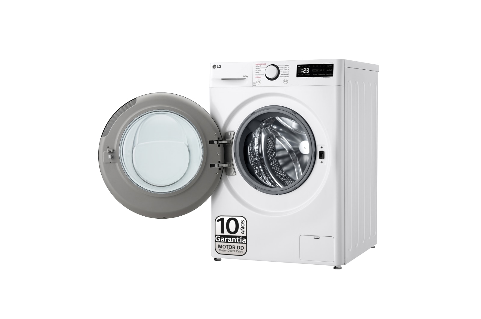 LG Outlet Lavasecadora inteligente AI Direct Drive TM, Turbowash 360º, 9/6kg, 1400rpm, Un 10% más eficiente que A(lavado) / D(secado) Blanca, Serie 600, F4DR6009A1W.OUTLET