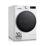 Vista frontal de Outlet Lavasecadora inteligente AI Direct Drive TM, Turbowash 360º, 9/6kg, 1400rpm, Un 10% más eficiente que A(lavado) / D(secado) Blanca, Serie 600 F4DR6009A1W.OUTLET
