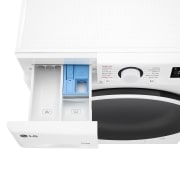 LG Outlet Lavasecadora inteligente AI Direct Drive TM, Turbowash 360º, 10/6kg, 1400rpm, Un 10% más eficiente que A(lavado) /D(secado) Blanca, Serie 600, F4DR6010A0W.OUTLET