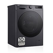 LG Lavasecadora inteligente AI Direct Drive TM, Turbowash 360º, 10/6kg, 1400rpm, Un 10% más eficiente que  A(lavado) / D(secado) Negro medio, Serie 600, F4DR6010AGM