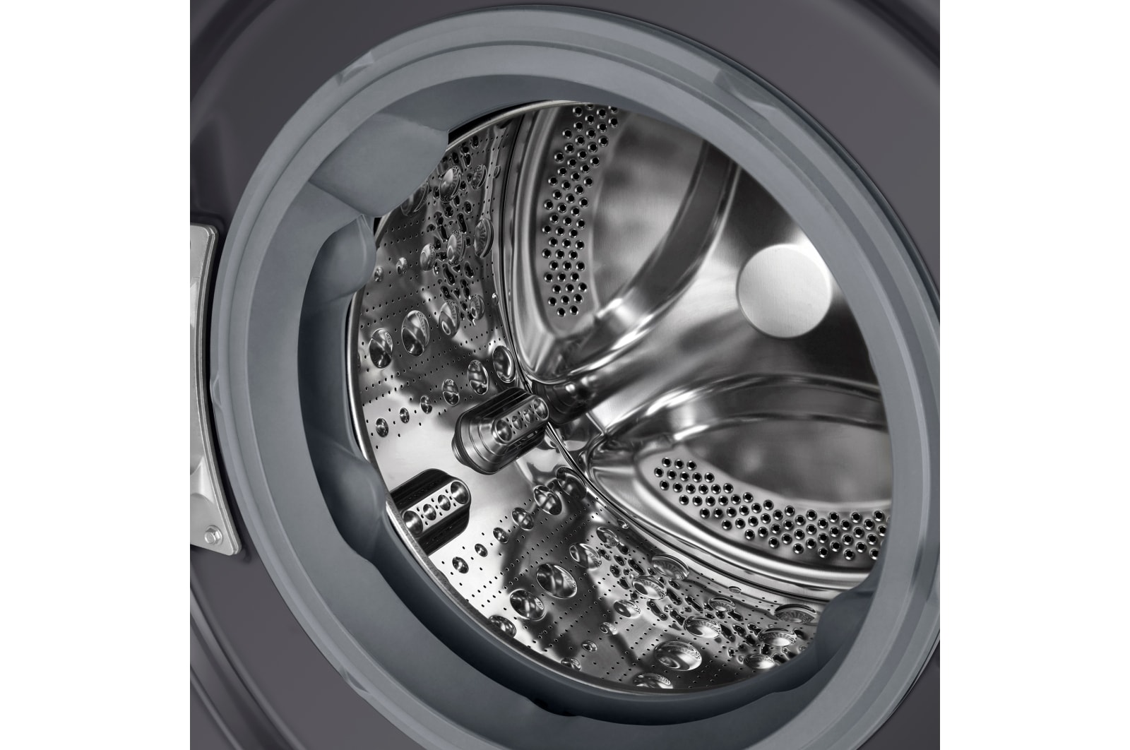 LG Outlet Lavasecadora inteligente AI Direct Drive TM, Turbowash 360º, 10/6kg, 1400rpm, Un 10% más eficiente que A(lavado) / D(secado),Negro medio Serie 600, F4DR6010AGM.OUTLET