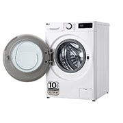 LG Lavasecadora inteligente AI Direct Drive TM, Turbowash 360º, 11/6kg, 1400rpm, Un 10% más eficiente que A(lavado) / D(secado) Blanca, Serie 600, F4DR6011AGW