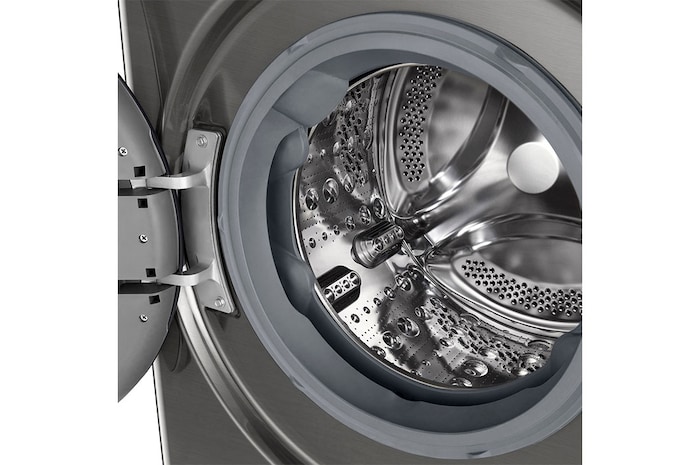 LG Outlet Lavasecadora inteligente AI Direct Drive™, Turbowash 360º, 9/6kg, 1400rpm, Un 10% más eficiente que A(lavado) /D(secado), Inox, Serie 700, F4DR7009AGS.OUTLET