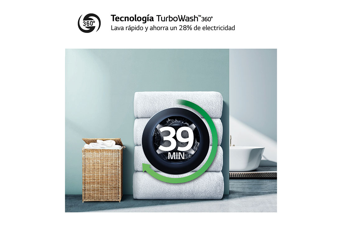 LG Lavasecadora inteligente AI Direct Drive TM, Turbowash 360º, 11/6kg, 1400rpm,  Un 10% más eficiente que  A(lavado) /D(secado) Inox antihuellas, Serie 700, F4DR7011AGS